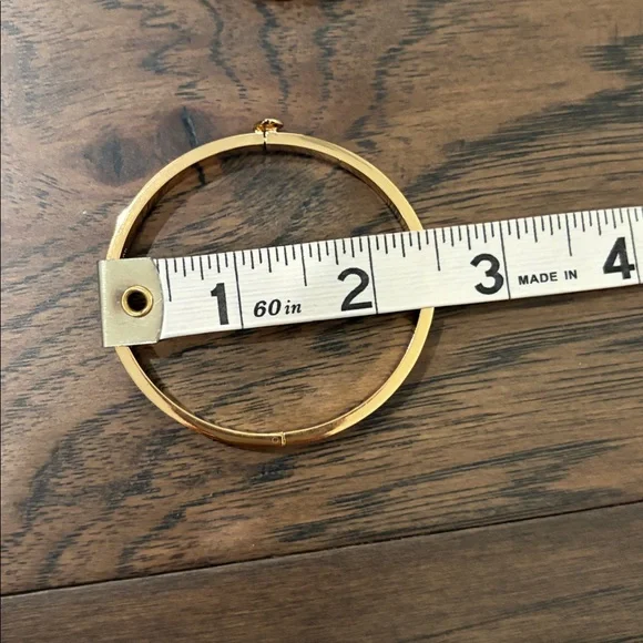 Two Kate Spade Push Lock Bangle Bracelets - Picture 5 of 5